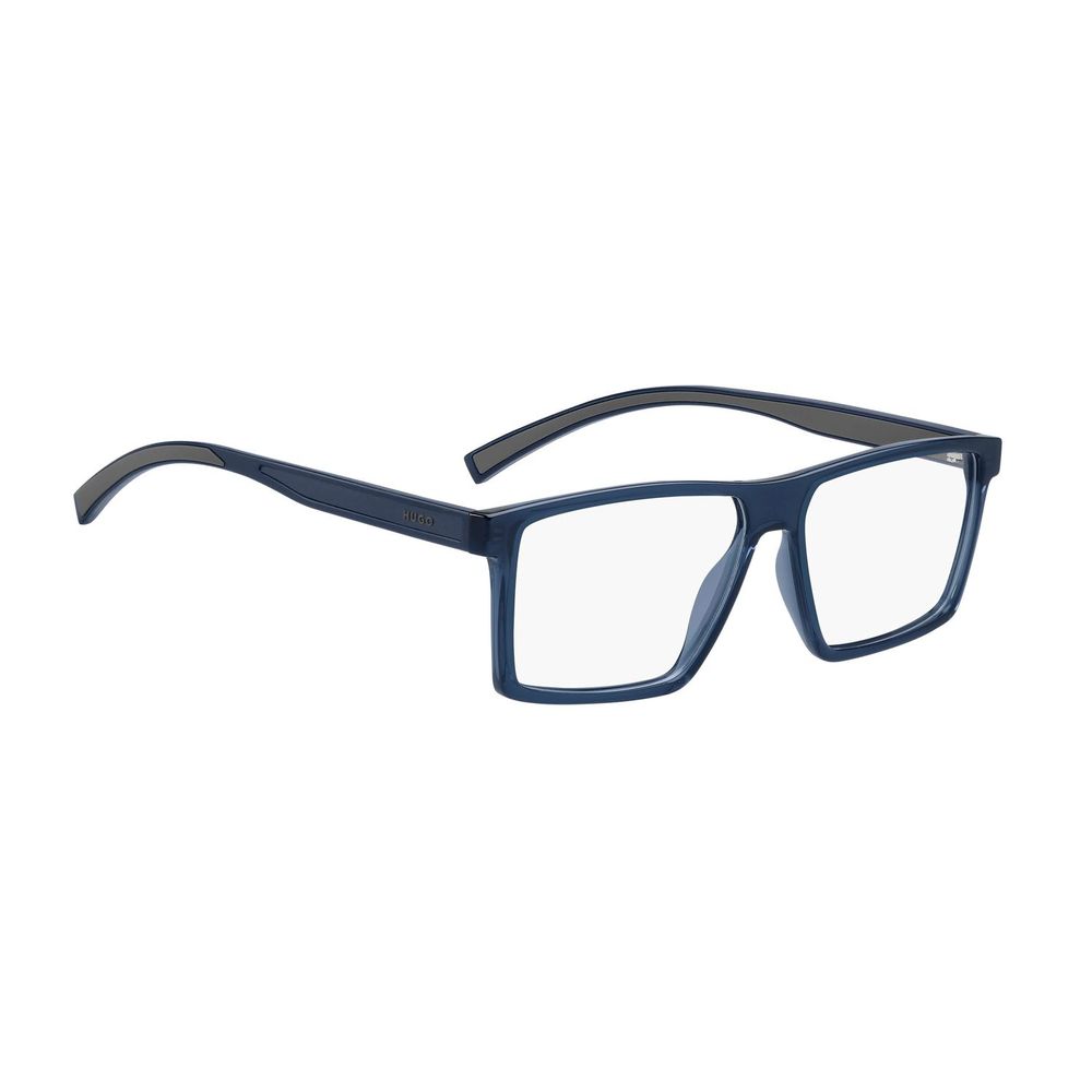 Hugo Boss Blue Plastic Glasses Frames for Men