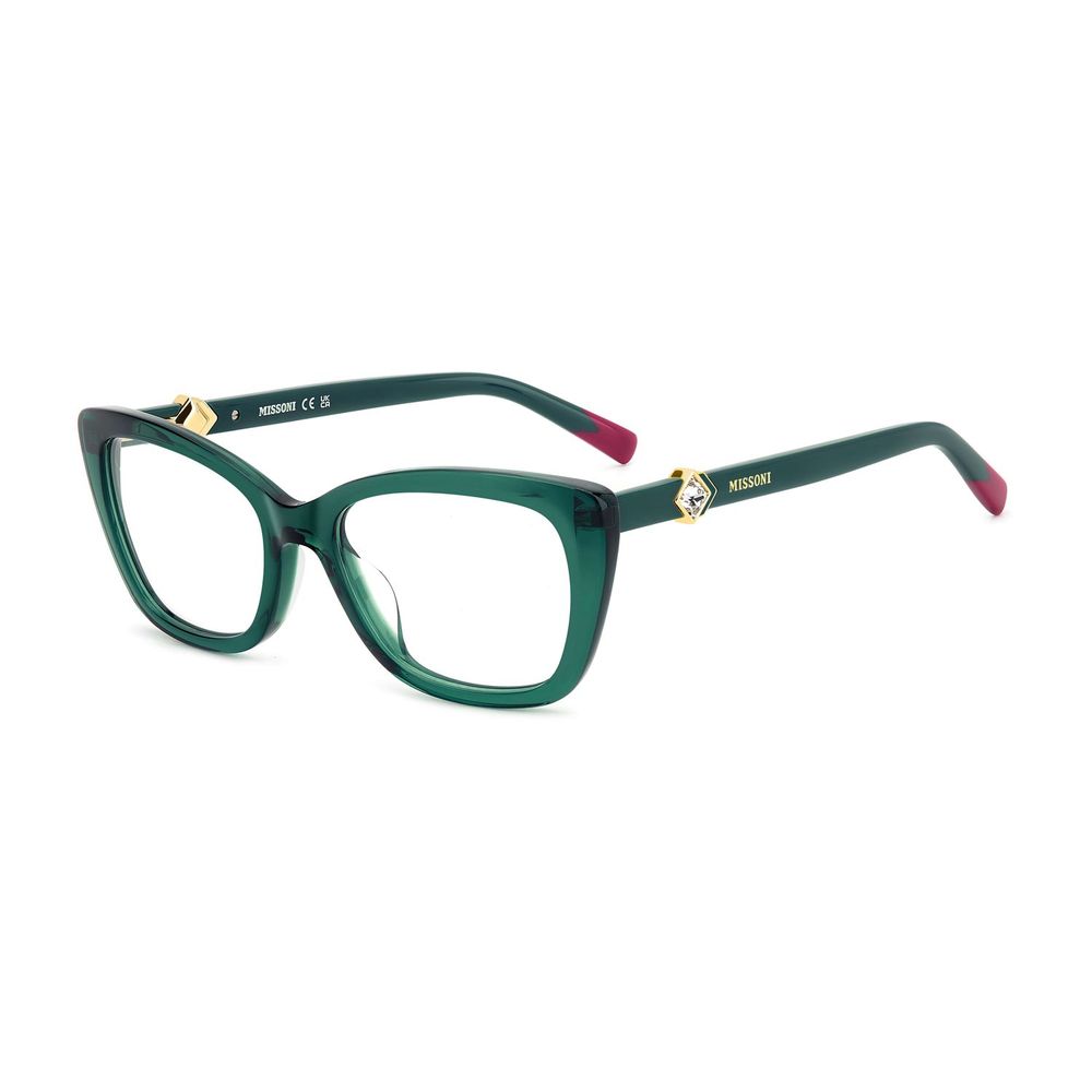 Missoni Turquoise Acetate Cat Eye Glasses (Frames)