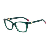 Missoni Turquoise Acetate Cat Eye Glasses (Frames)