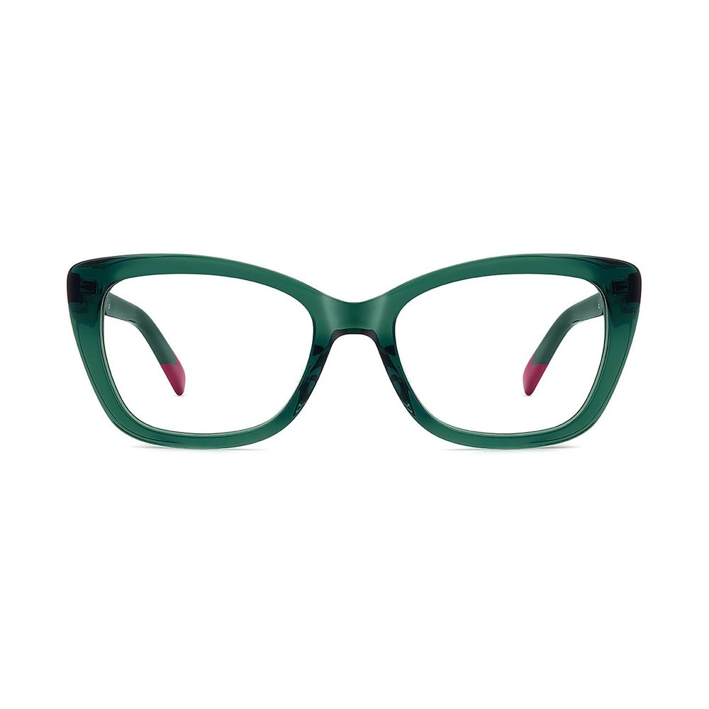 Missoni Turquoise Acetate Cat Eye Glasses (Frames)