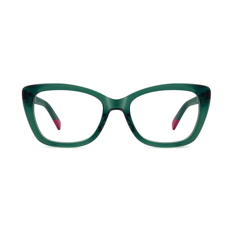 Missoni Turquoise Acetate Cat Eye Glasses (Frames)