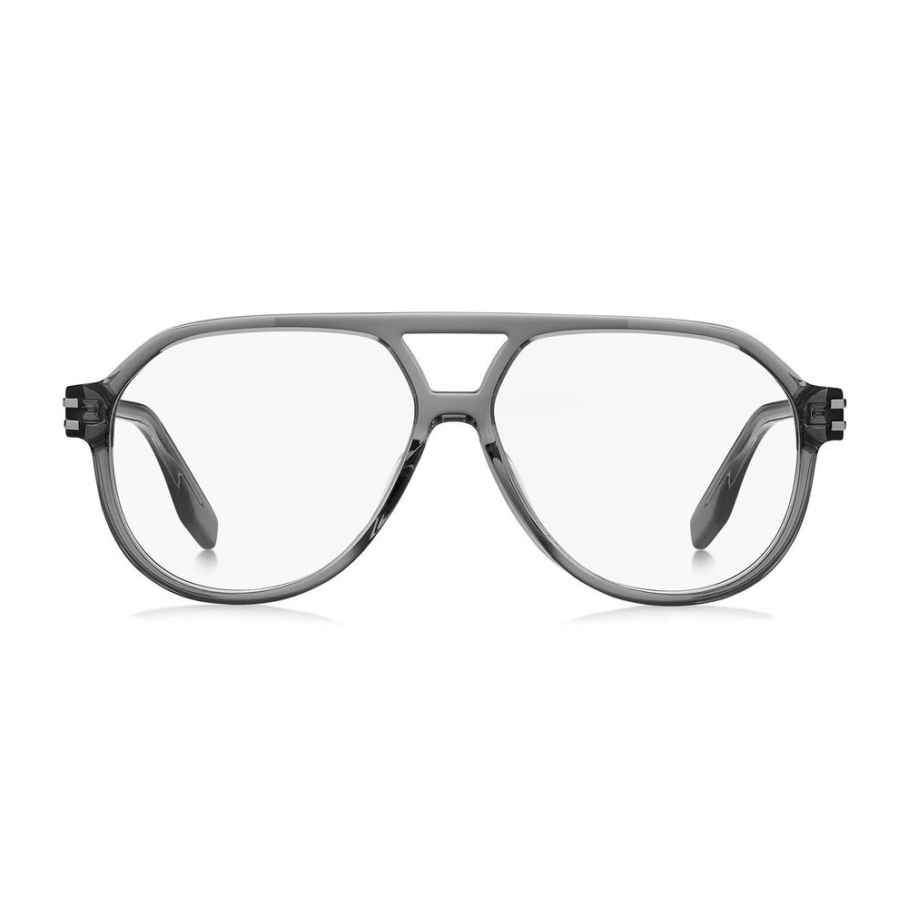 Marc Jacobs Gray Acetate Aviator Glasses for Men