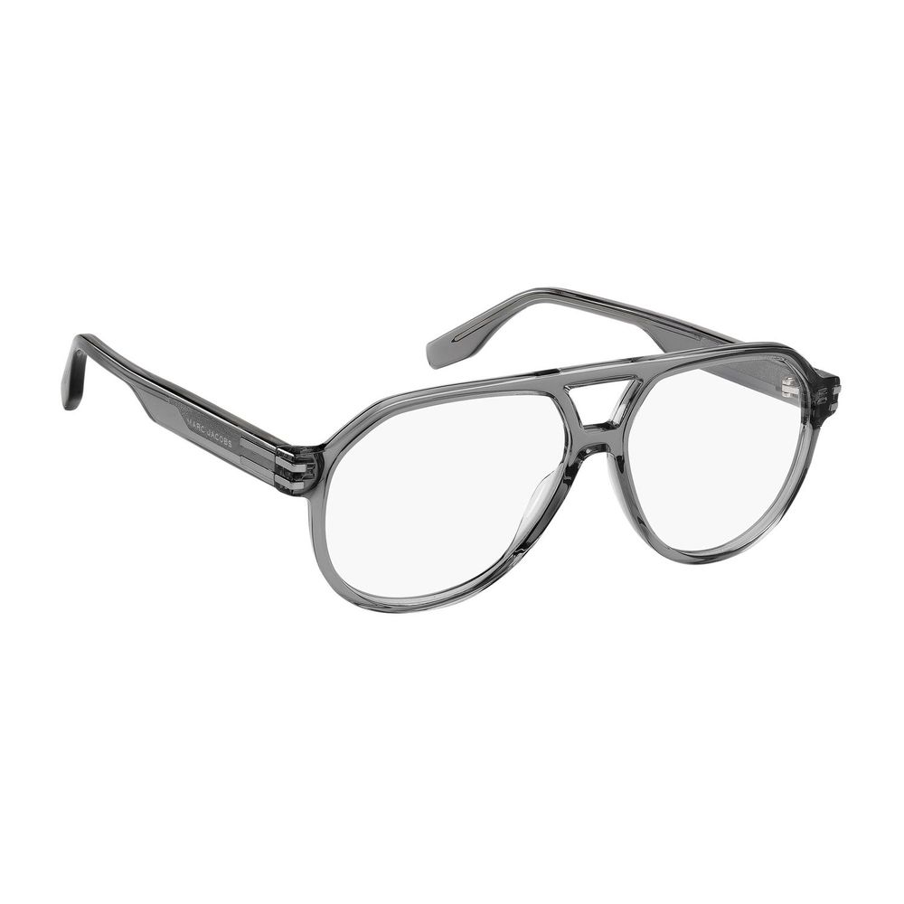Marc Jacobs Gray Acetate Aviator Glasses for Men