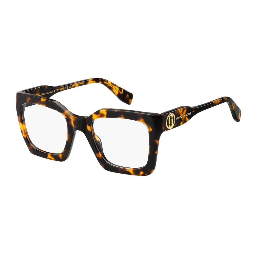 Marc Jacobs Brown Acetate Square Glasses (Frames) for Women