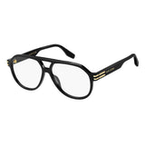 Marc Jacobs Black Acetate Aviator Glasses (Frames)
