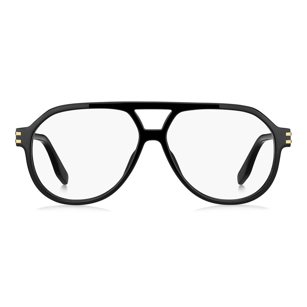 Marc Jacobs Black Acetate Aviator Glasses (Frames)