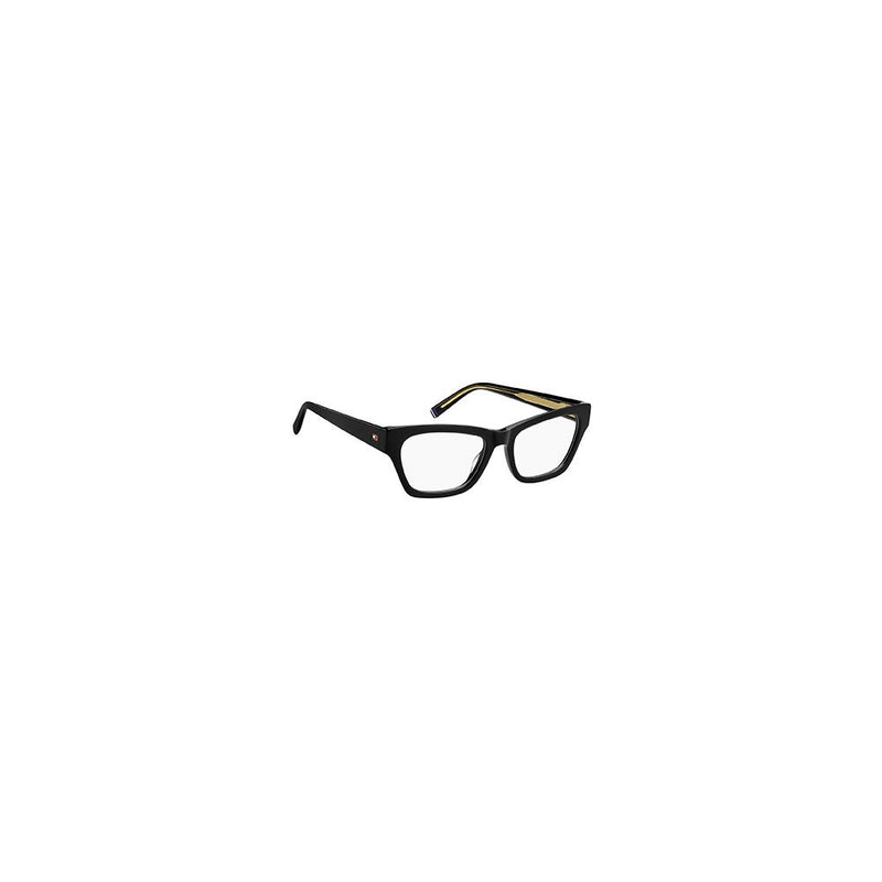 Tommy Hilfiger Black Acetate Cat Eye Glasses (Frames)
