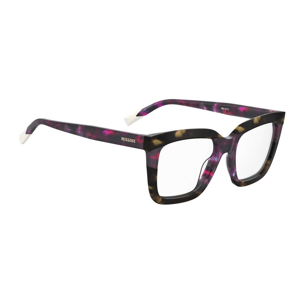 Missoni Multicolor Acetate Glasses Frames for Women