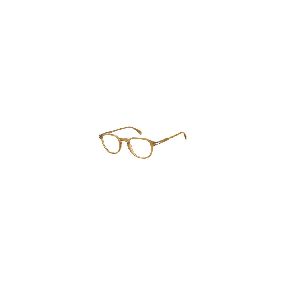 Lunettes en Acétate Beige David Beckham - Modèle Élégant