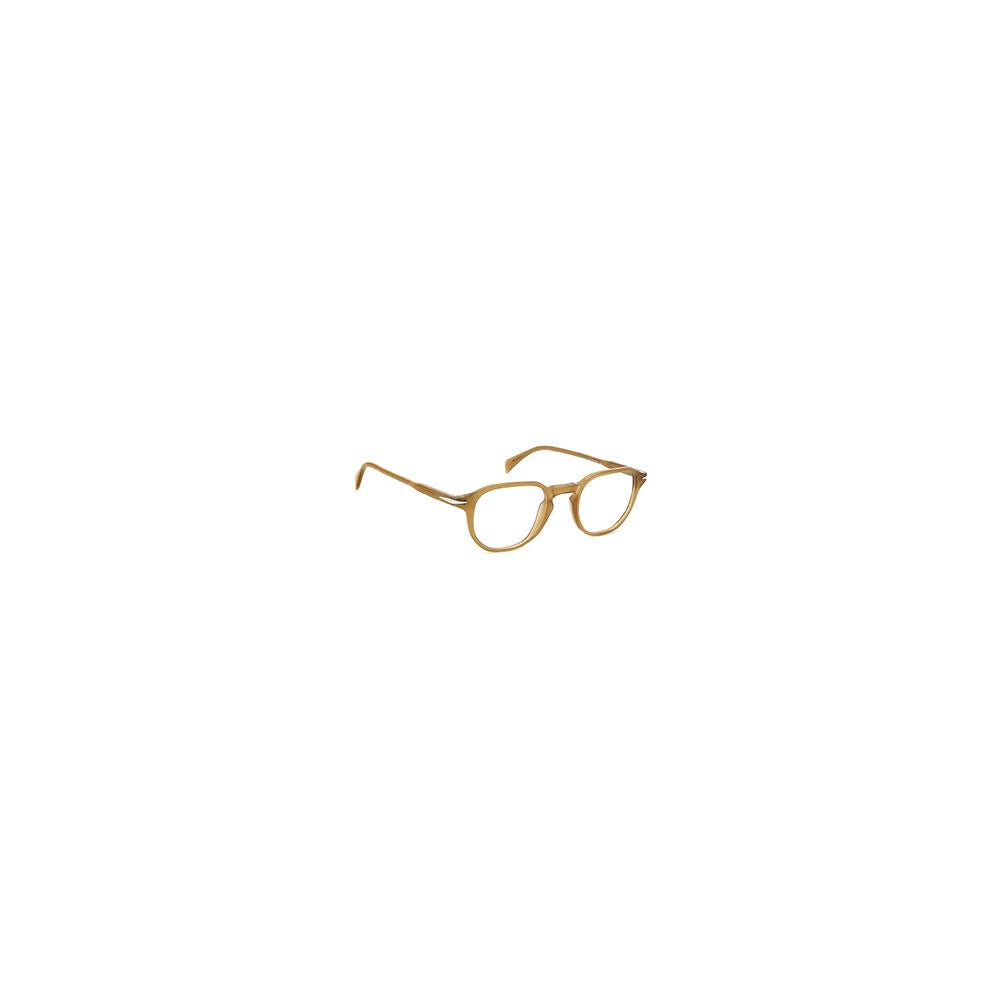 Lunettes en Acétate Beige David Beckham - Modèle Élégant