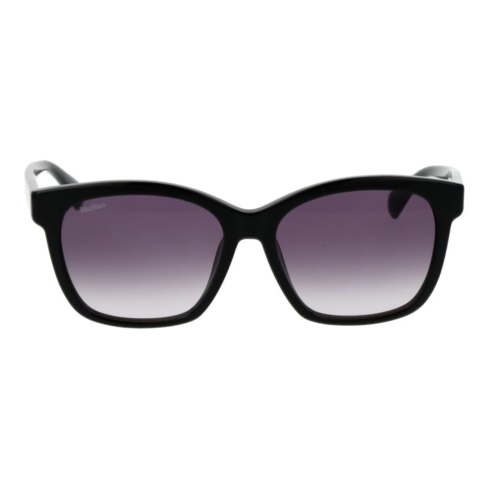 Max Mara Black Acetate Butterfly Sunglasses