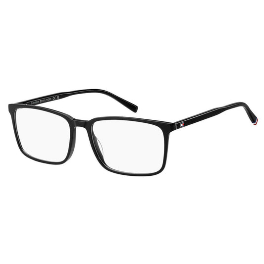 Tommy Hilfiger Black Acetate Glasses (Frames) for Men