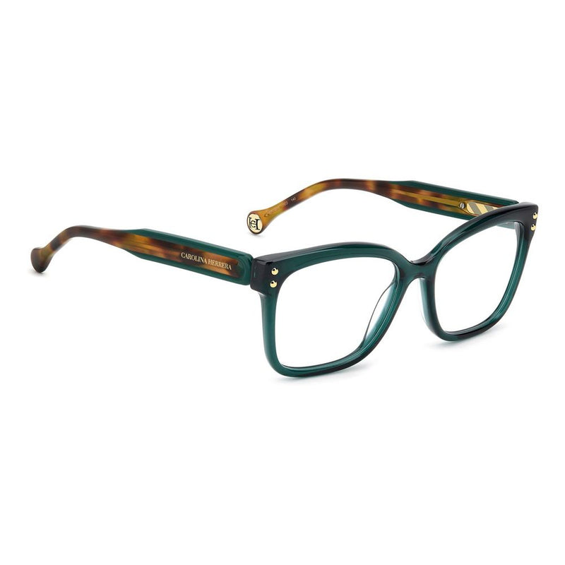 Carolina Herrera Turquoise Acetate Cat Eye Glasses (Frames)