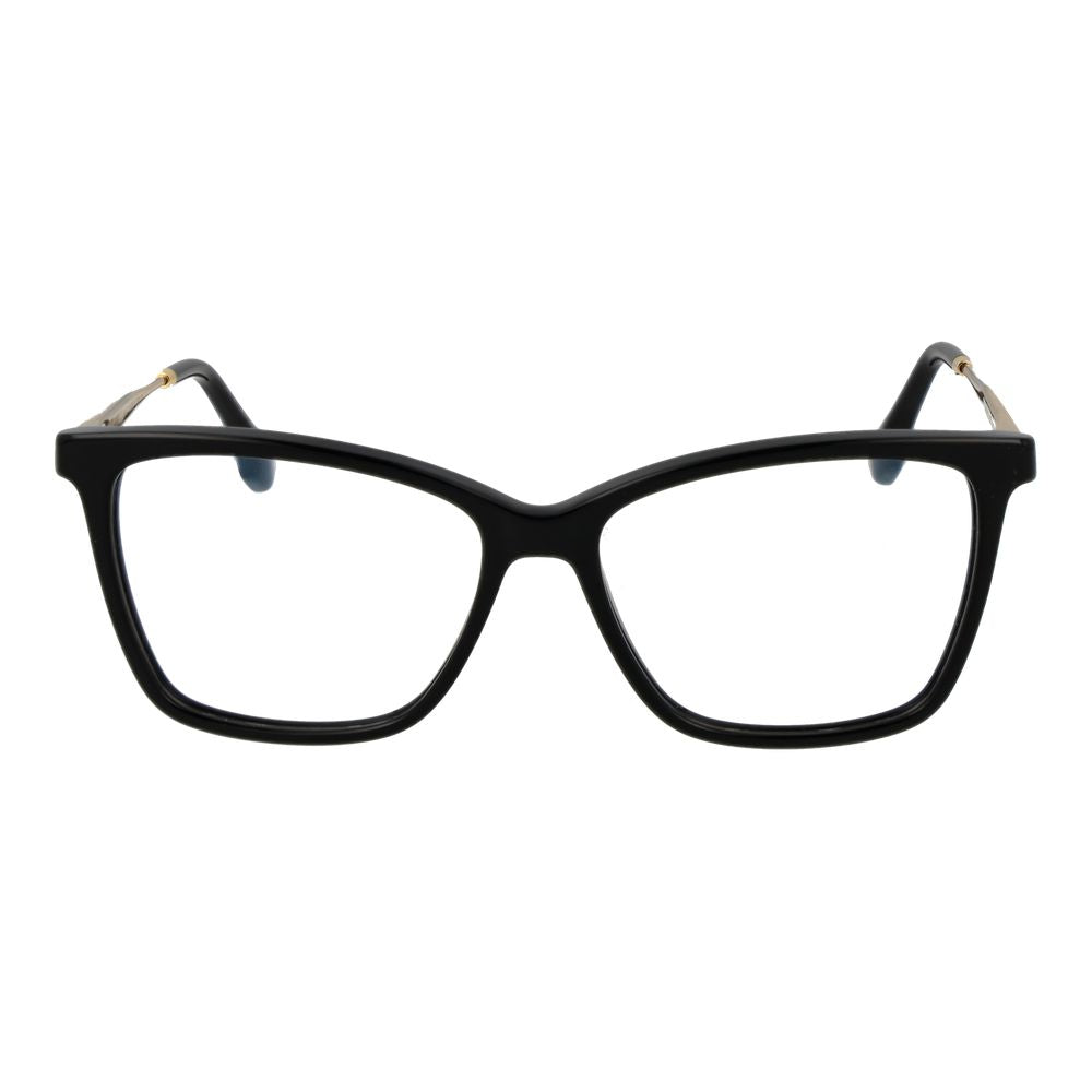 Victoria Beckham Black Metal Glasses (Frames) - Stylish Butterfly Design
