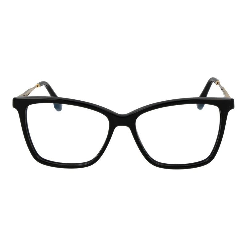 Victoria Beckham Black Metal Glasses (Frames) - Stylish Butterfly Design