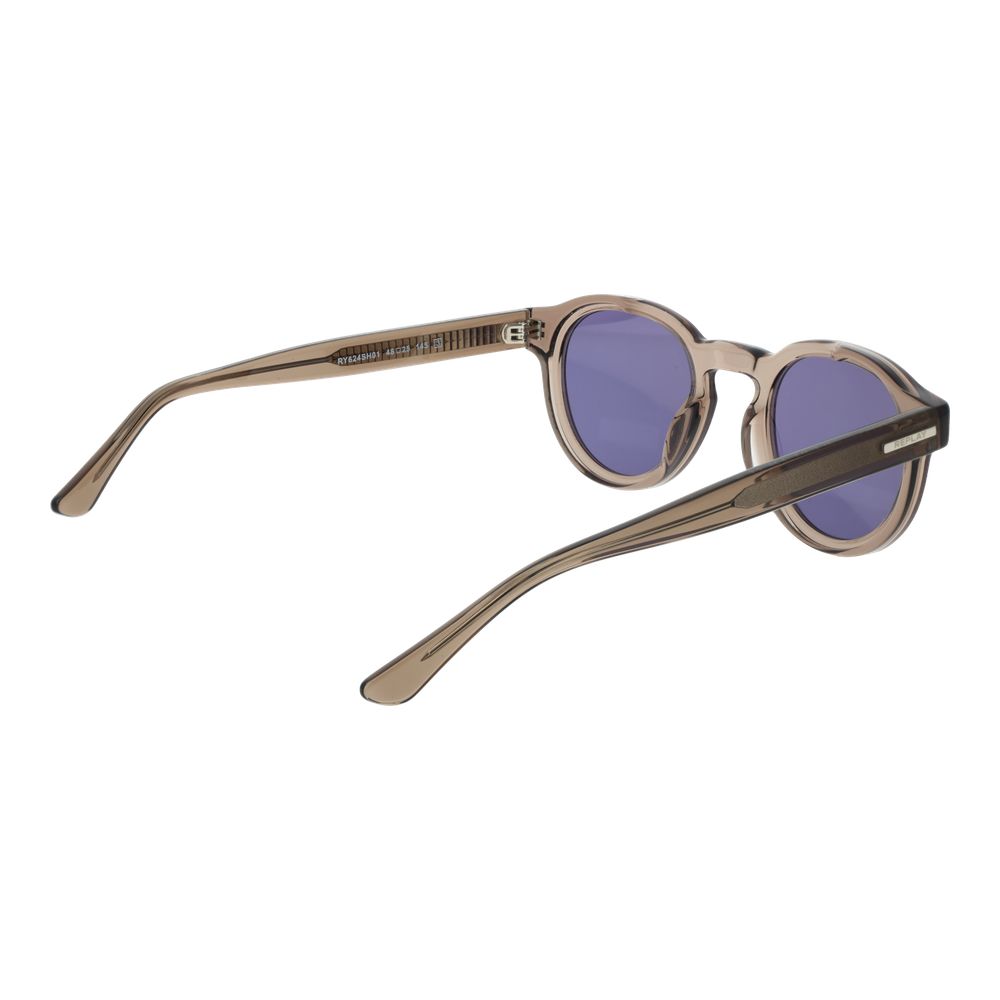 Replay Gray Acetate Sunglasses for Men