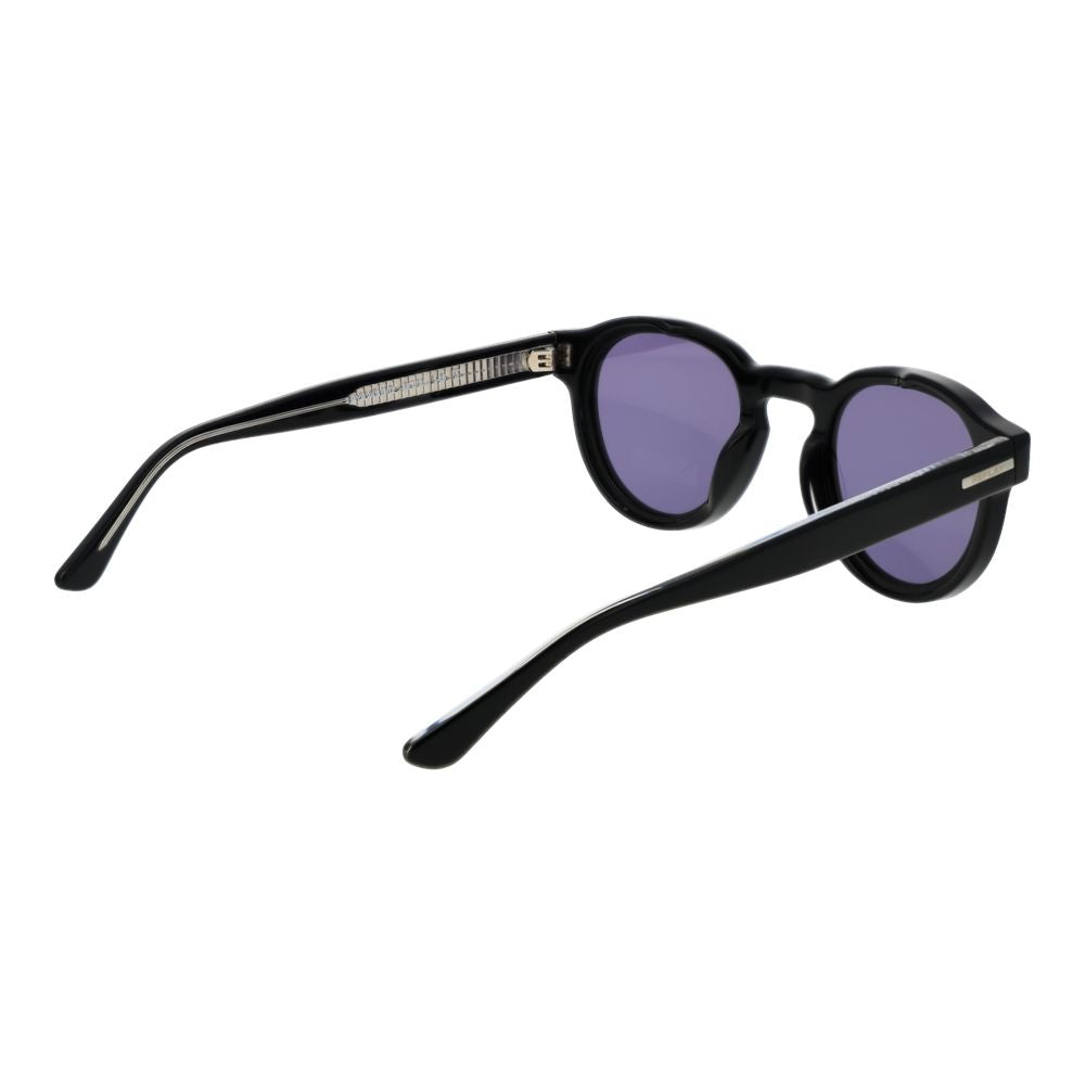 Replay Black Acetate Sunglasses - Unisex Panto Style