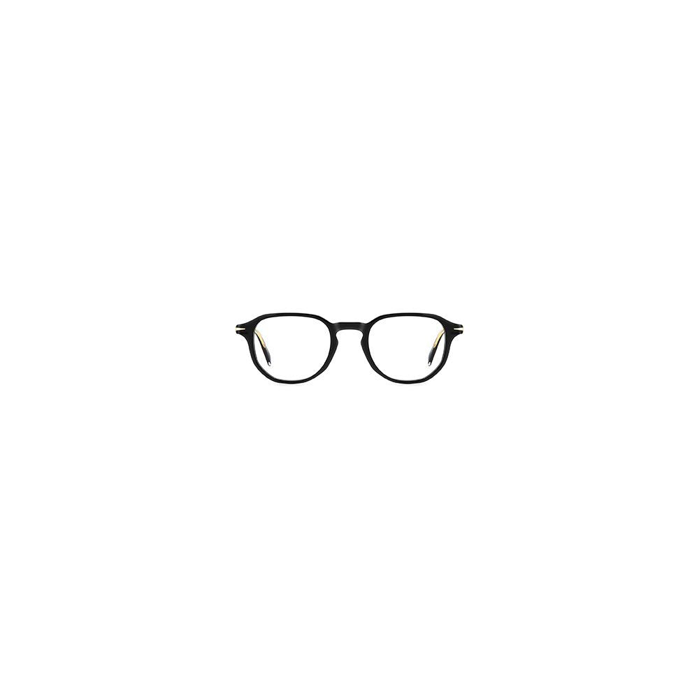 David Beckham Black Acetate Glasses (Frames) - Stylish Panto Design