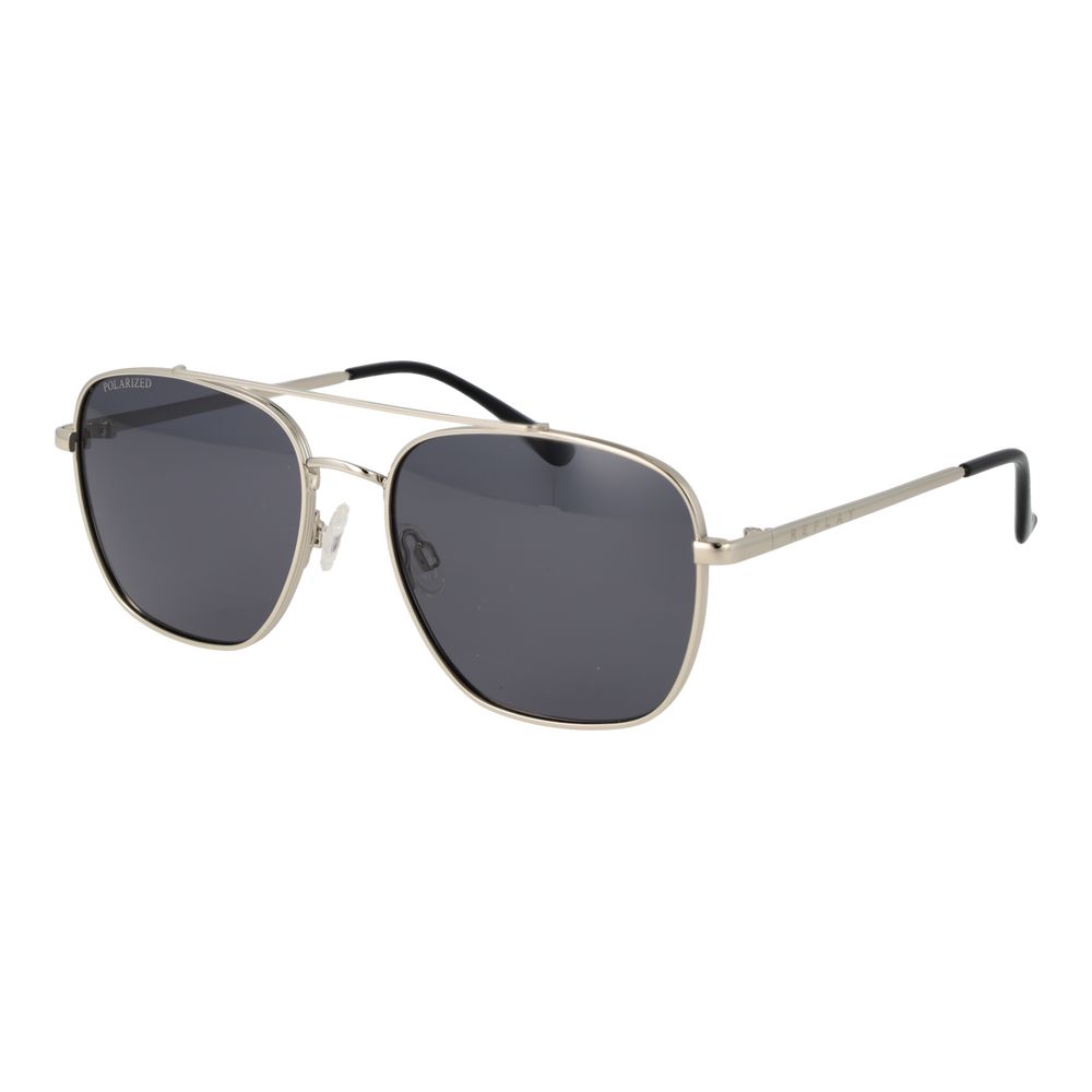 Replay Silver Metal Aviator Sunglasses