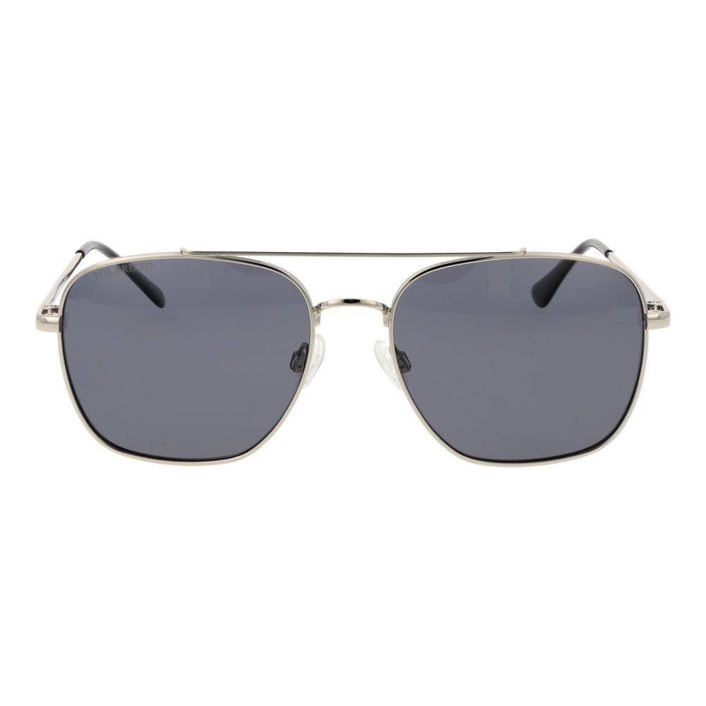 Replay Silver Metal Aviator Sunglasses