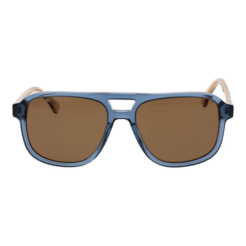 Replay Blue Acetate Sunglasses for Men