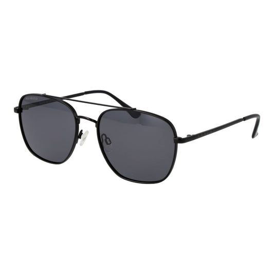 Replay Black Metal Aviator Sunglasses for Men