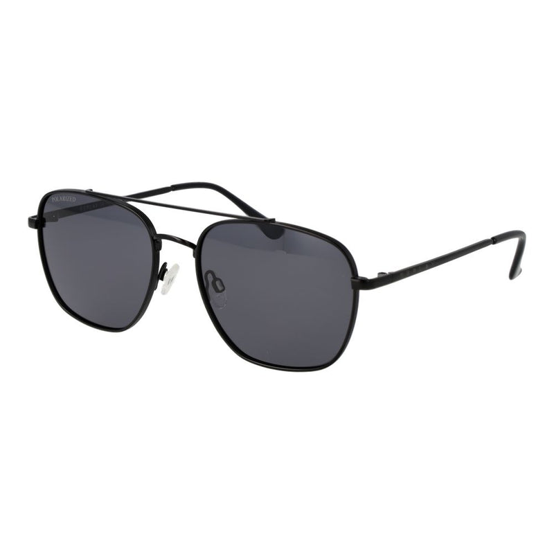 Replay Black Metal Aviator Sunglasses for Men