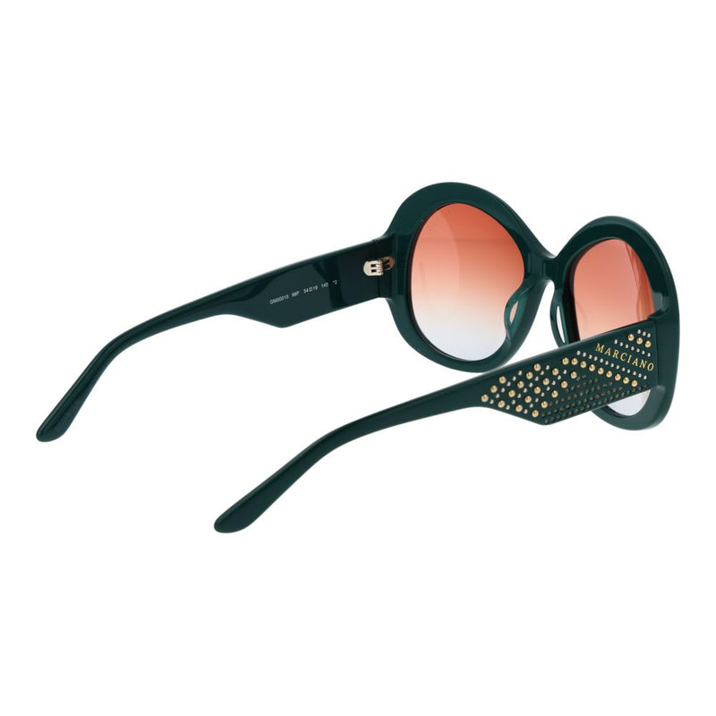 Lunettes de soleil Marciano by Guess en acétate turquoise