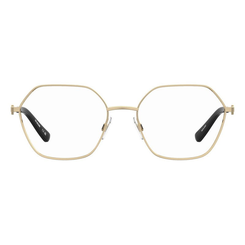 Love Moschino Gold Metal Glasses (Frames)