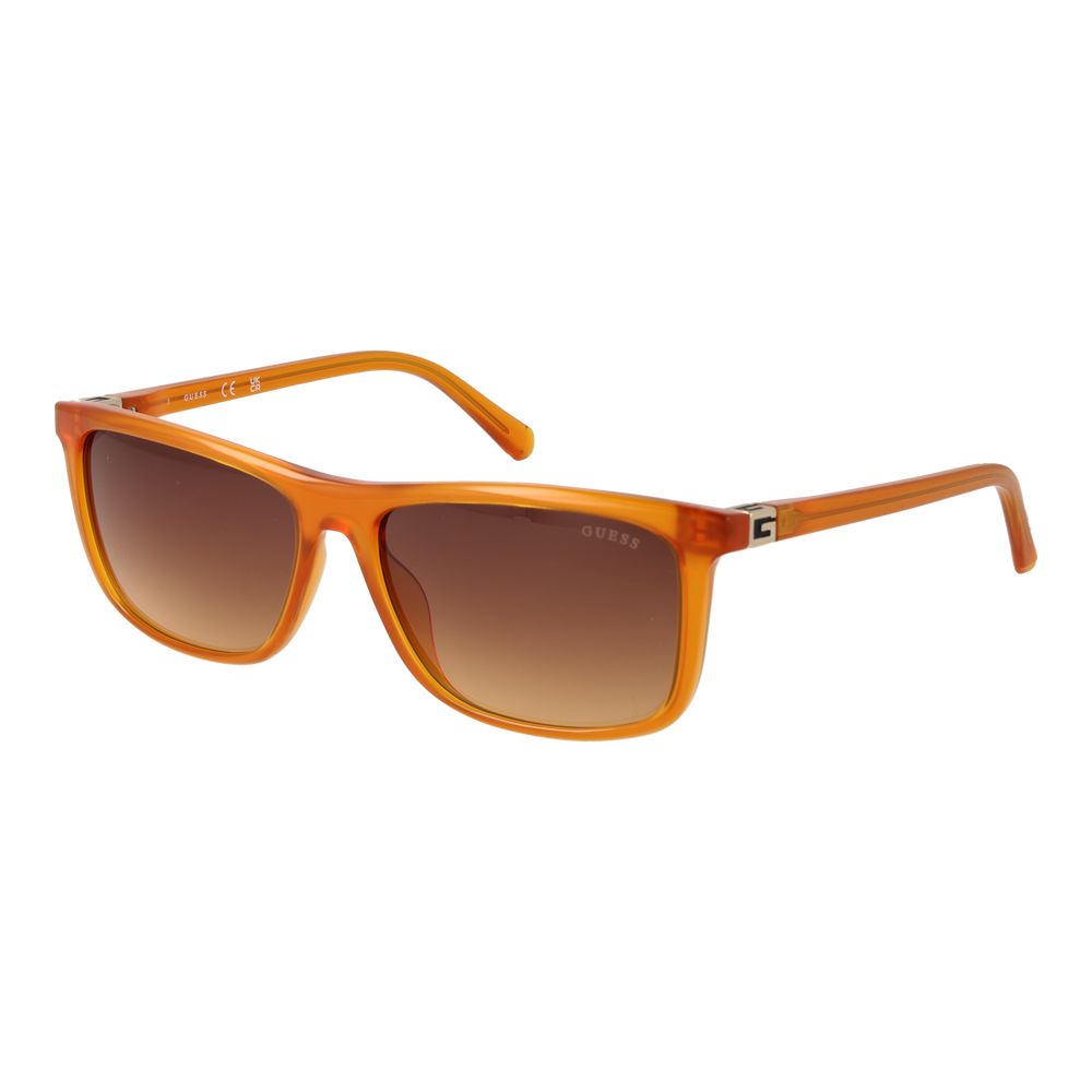 Guess Orange Plastic Sunglasses for Men