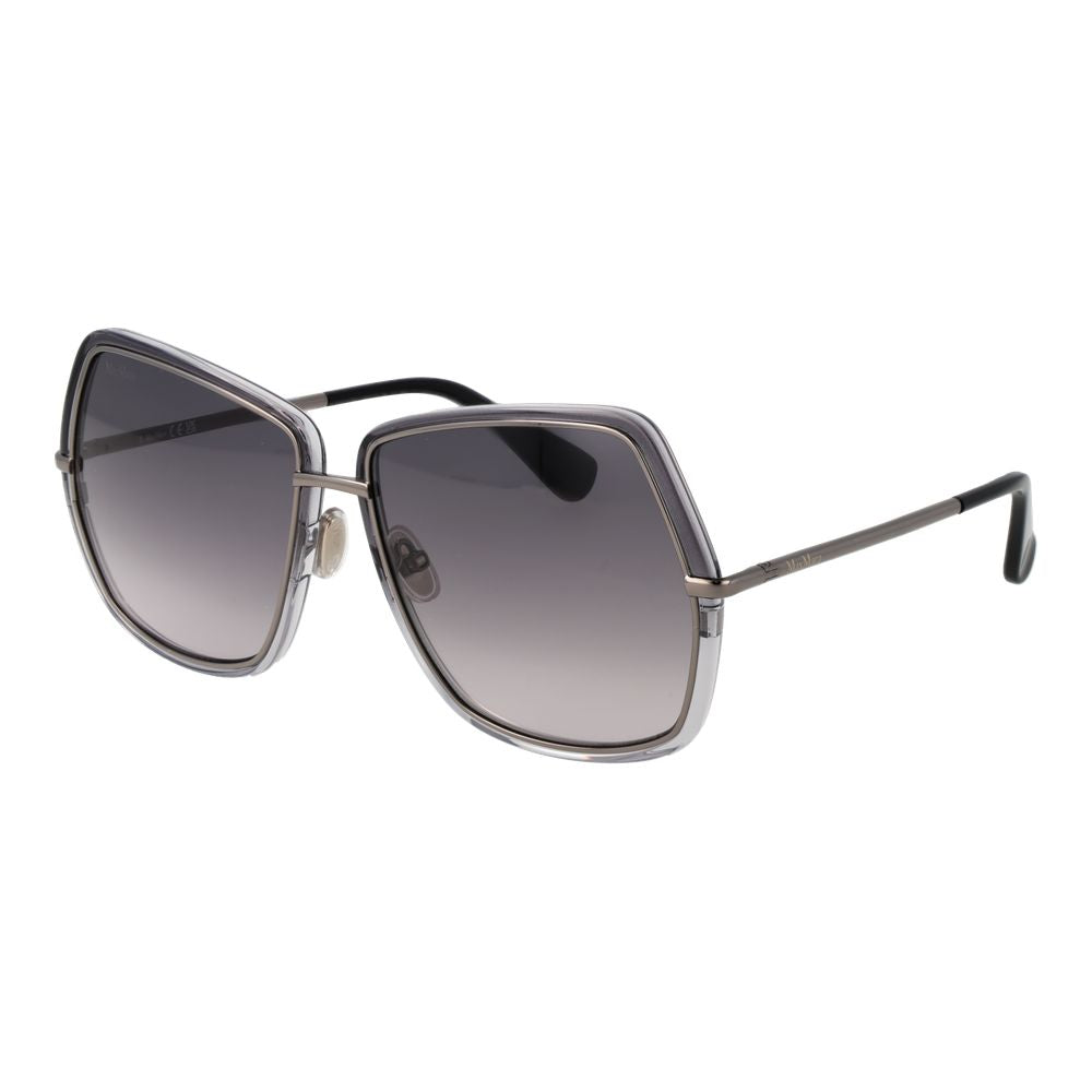 Max Mara Gray Metal Sunglasses for Women