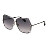 Max Mara Gray Metal Sunglasses for Women