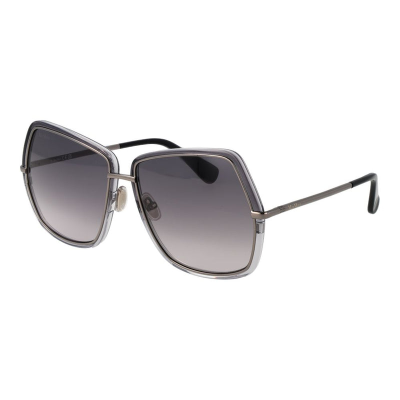 Max Mara Gray Metal Sunglasses for Women