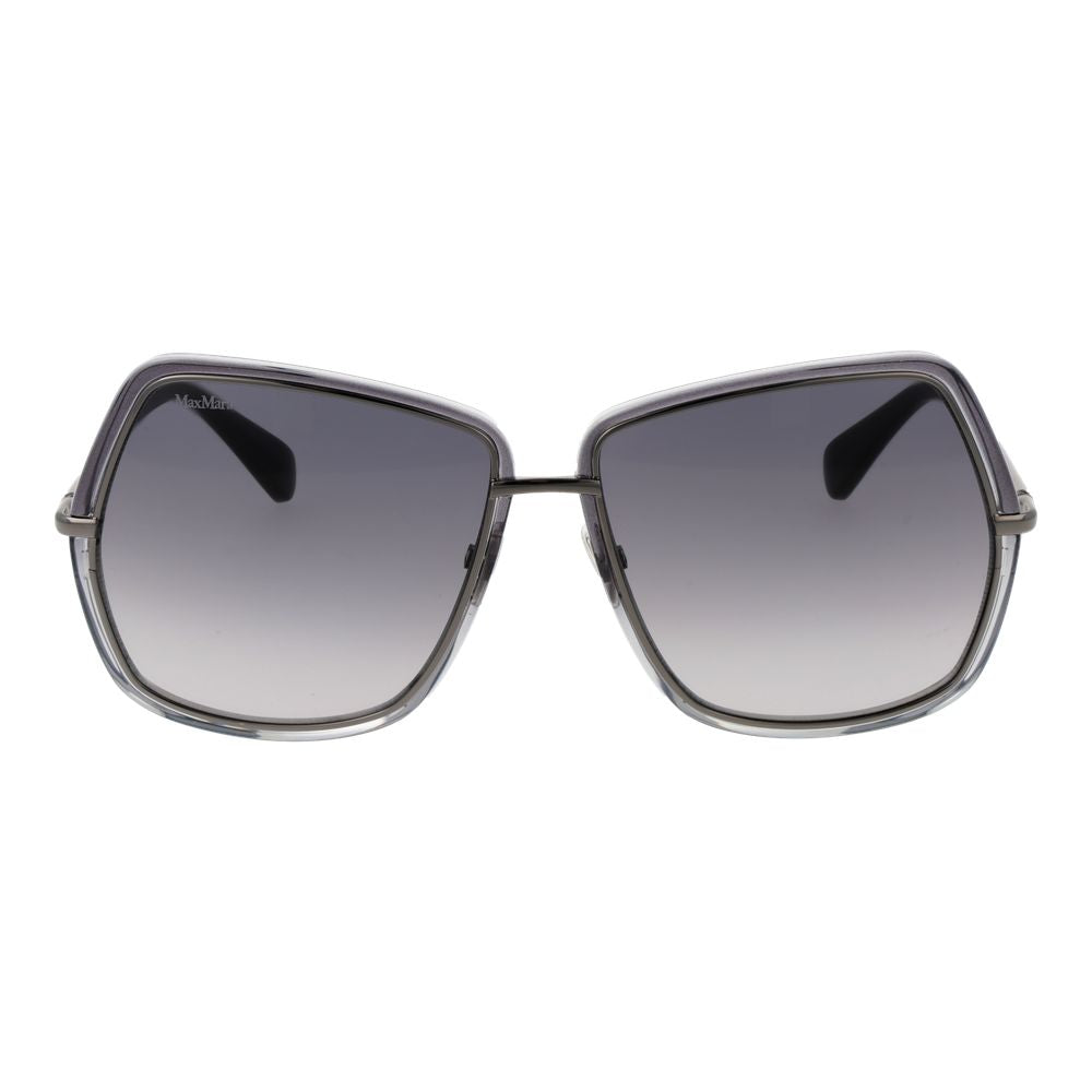 Max Mara Gray Metal Sunglasses for Women