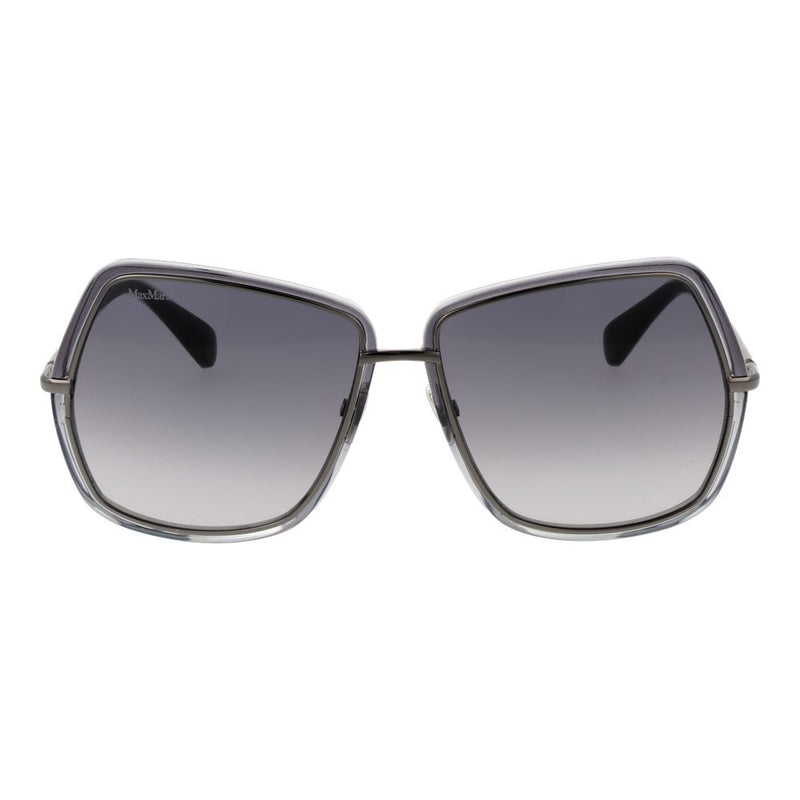 Max Mara Gray Metal Sunglasses for Women