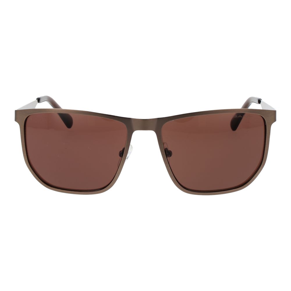 Gant Brown Metal Sunglasses for Men