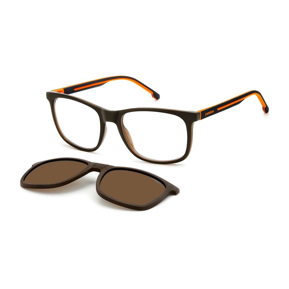 Carrera Brown Plastic Glasses Frames for Men