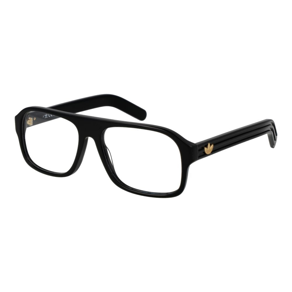 Adidas Black Plastic Aviator Glasses (Frames)