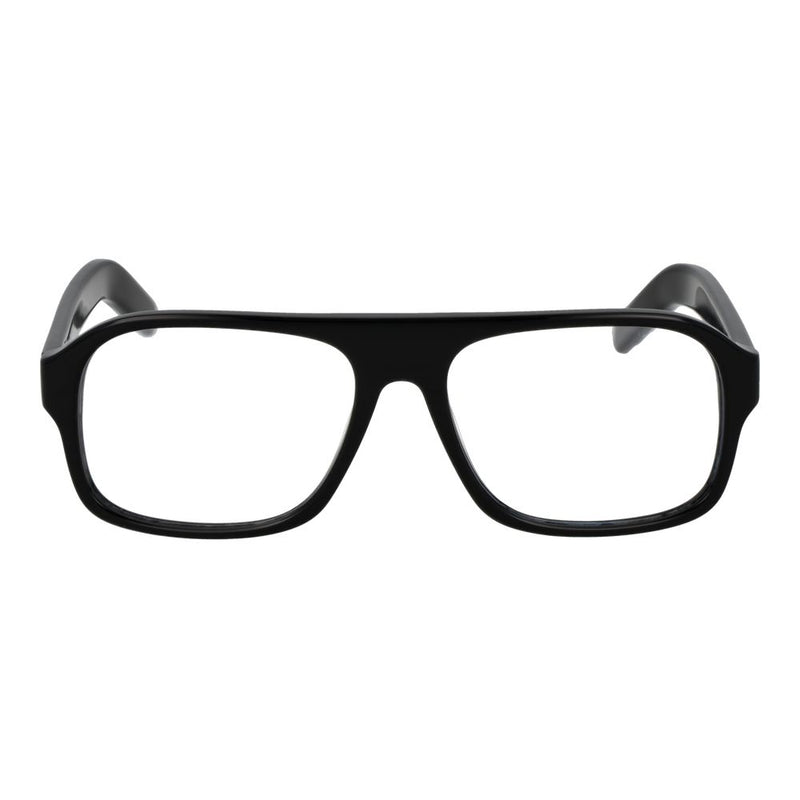Adidas Black Plastic Aviator Glasses (Frames)