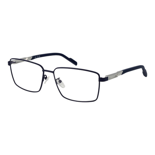 Adidas Blue Metal Glasses (Frames) - Stylish Rectangle Design