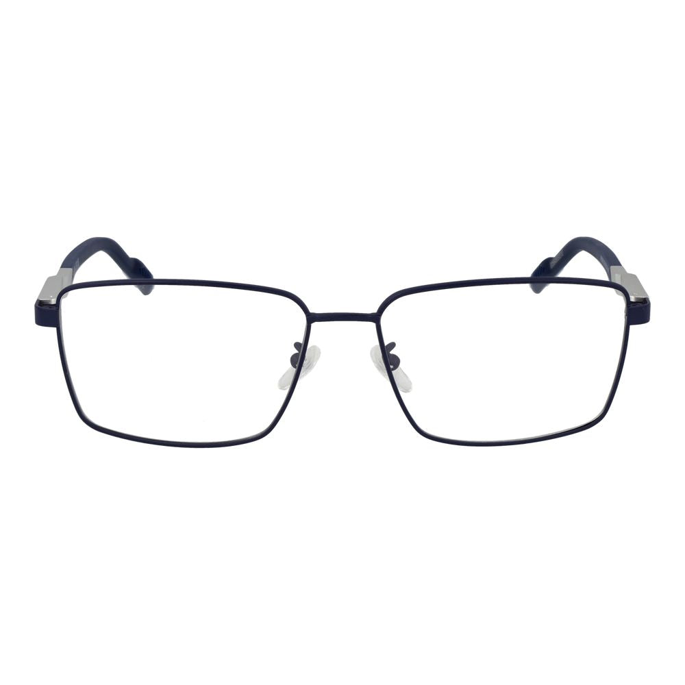 Adidas Blue Metal Glasses (Frames) - Stylish Rectangle Design