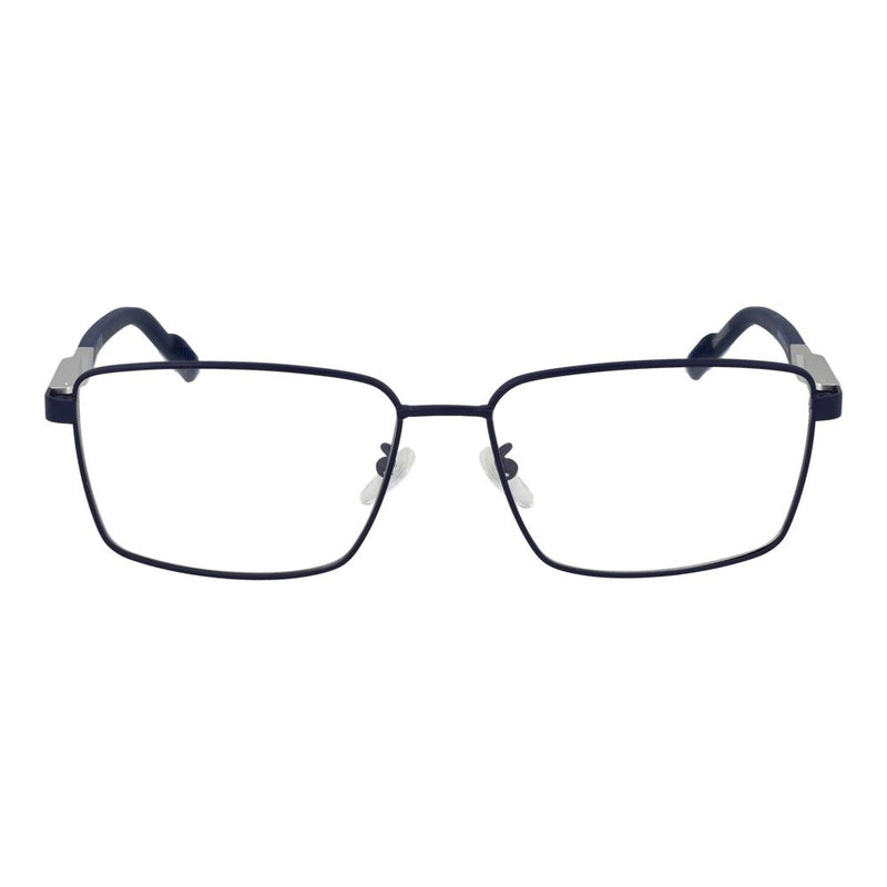 Adidas Blue Metal Glasses (Frames) - Stylish Rectangle Design