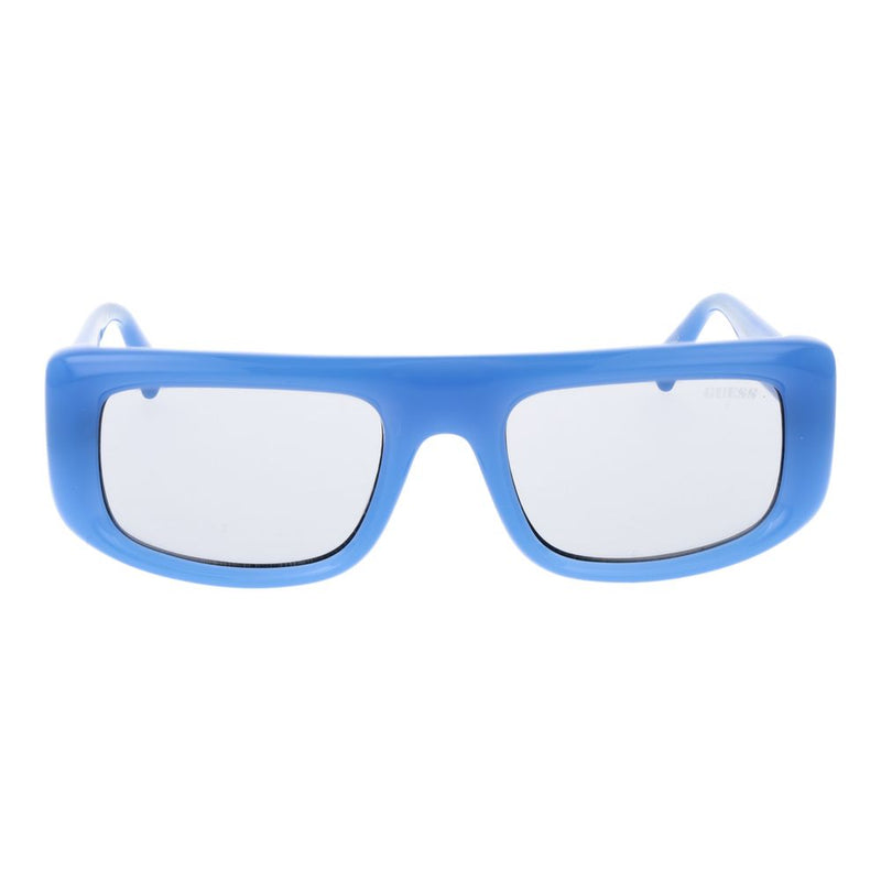 Guess Blue Plastic Sunglasses - Unisex Rectangle Style