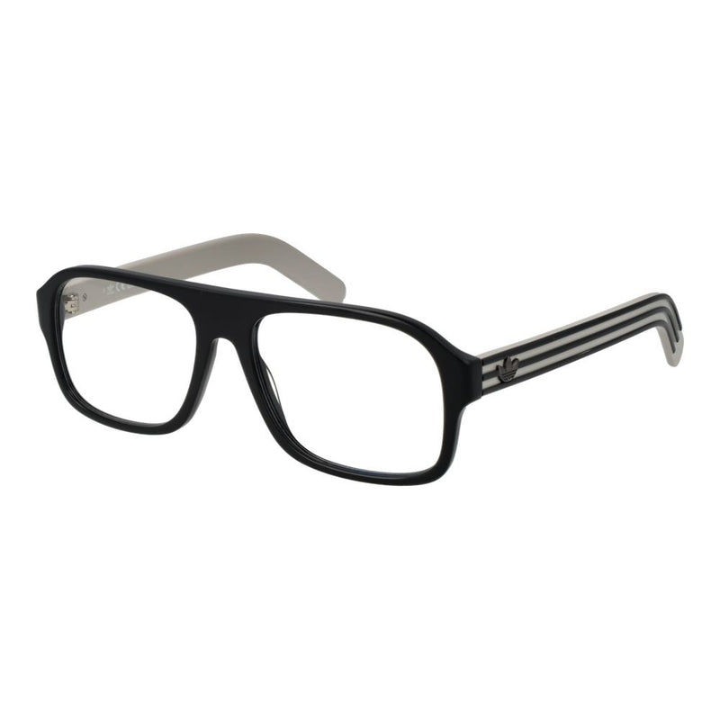 Adidas Black Plastic Aviator Glasses (Frames)