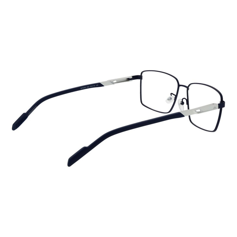 Adidas Blue Metal Glasses (Frames) - Stylish Rectangle Design