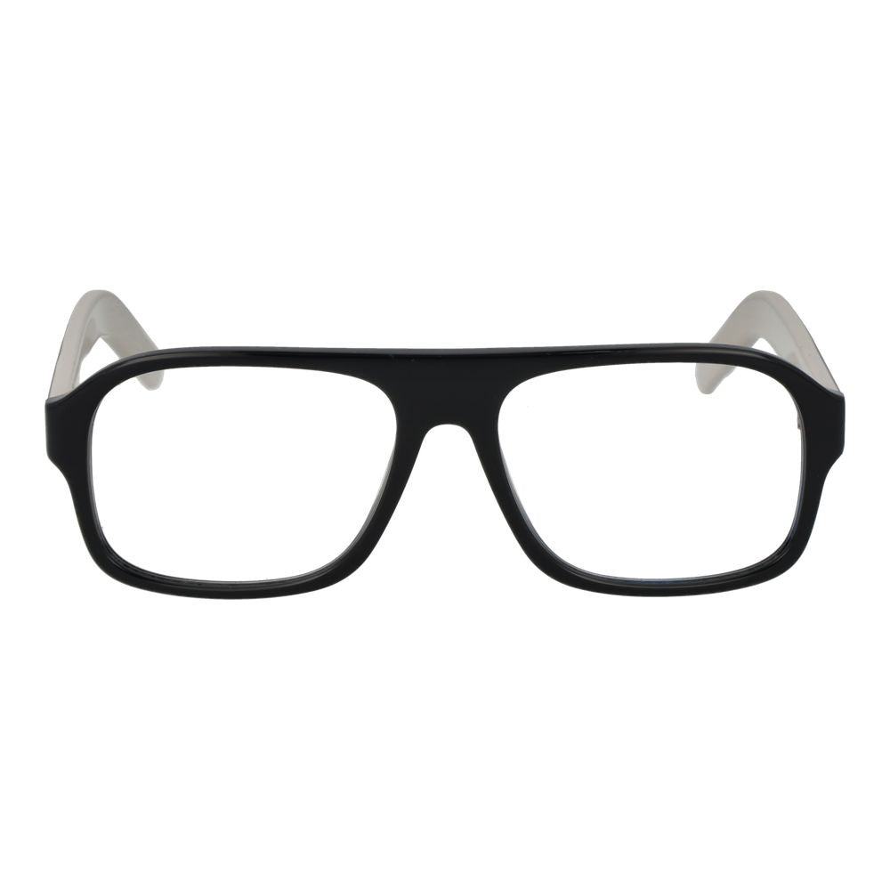 Adidas Black Plastic Aviator Glasses (Frames)