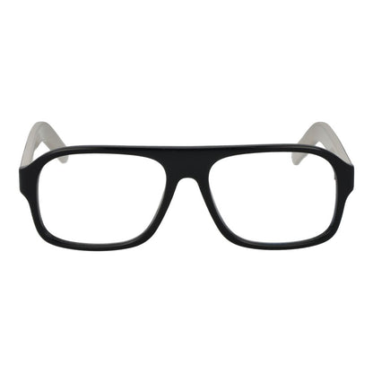 Adidas Black Plastic Aviator Glasses (Frames)