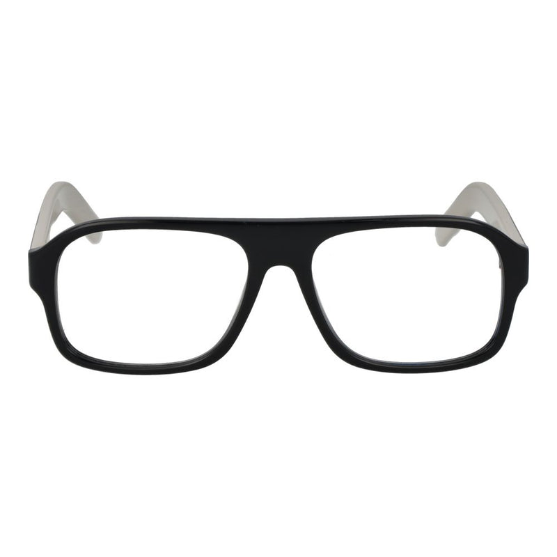 Adidas Black Plastic Aviator Glasses (Frames)