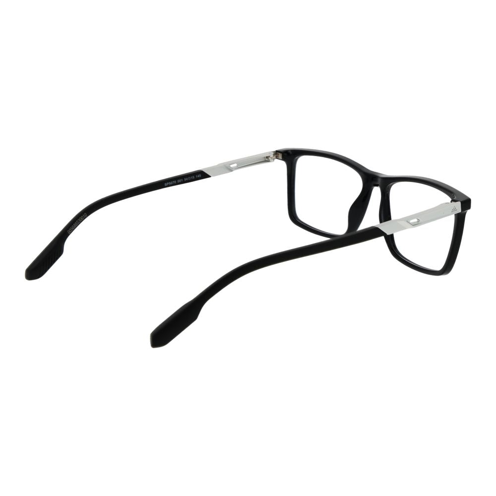 Adidas Black Plastic Glasses Frames for Men
