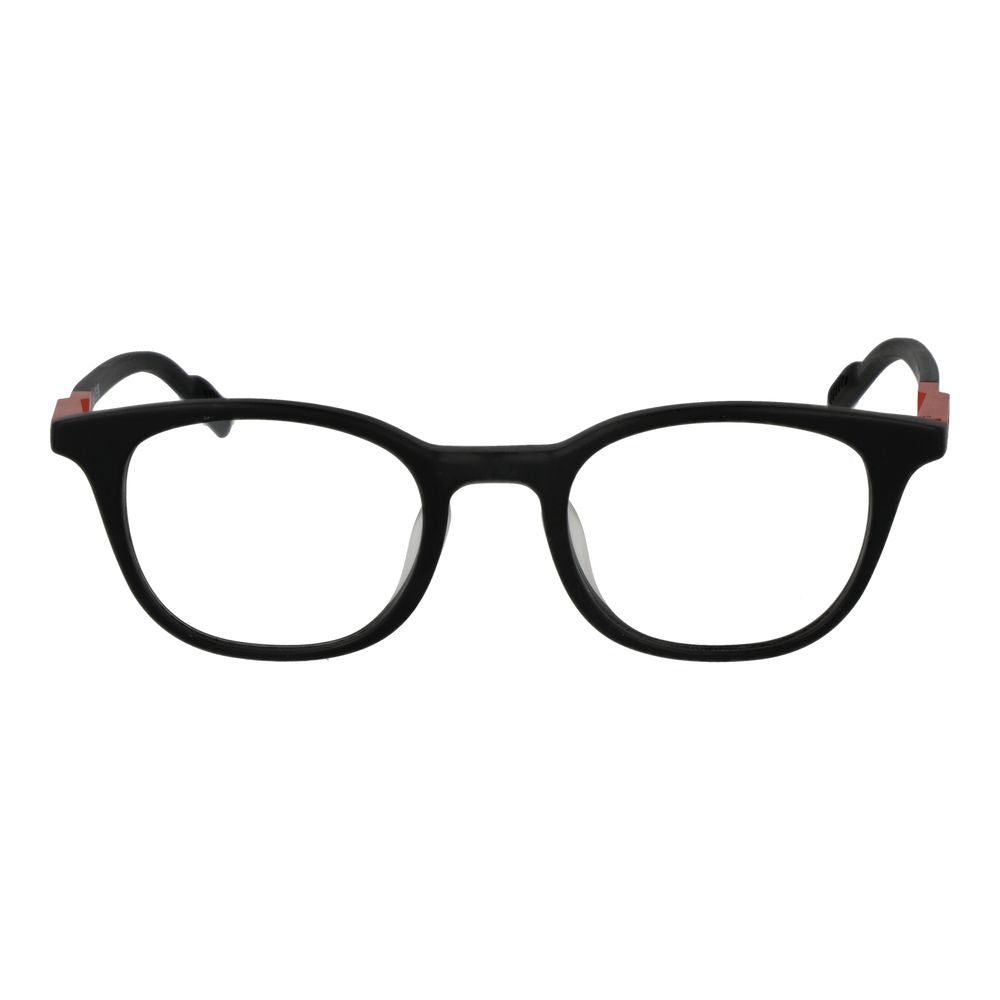 Adidas Black Plastic Glasses (Frames) - Unisex Panto Style